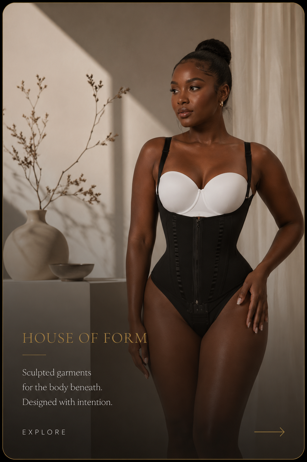 Sculpted garments by Silhouette by Atelier M
